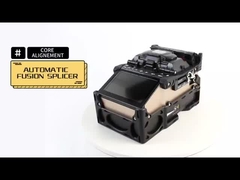 6 モーター 光ファイバーケーブル融合スプライサー