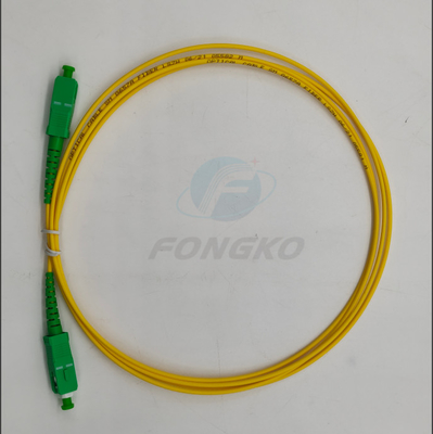 SC/APC から SC/APC 光ファイバーパッチコード MM SM シンプル 9/125 G652D G657A 光ケーブル