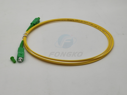 SC/APC から SC/APC 光ファイバーパッチコード MM SM シンプル 9/125 G652D G657A 光ケーブル