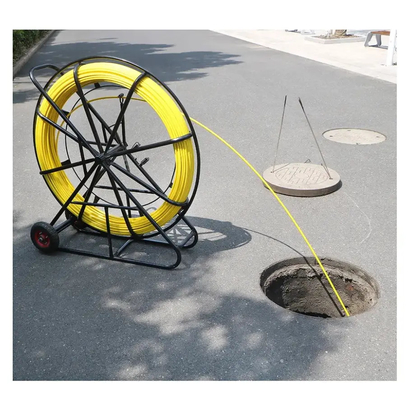 4.5mm-18mm 光ファイバーケーブル 引引管棒 FTTH ガラス繊維管棒