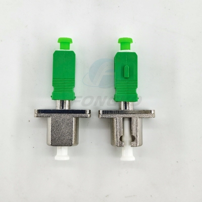 シンプレックス シムグレモード 光ファイバー アダプター LC APC - SC APC FTTH 男性 アダプター 光金属 カップラー