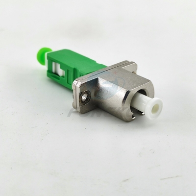 シンプレックス シムグレモード 光ファイバー アダプター LC APC - SC APC FTTH 男性 アダプター 光金属 カップラー