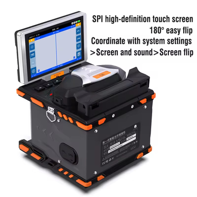 FTTH 光ファイバー 溶接 スプライシング マシン 6 モーター 光ファイバー 融合 スプライサー