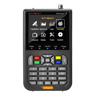 RoHS認証 GTmedia DVB-S2 衛星探知器 ハンドヘルド 6 モーター フリーサット v8 信号追跡器
