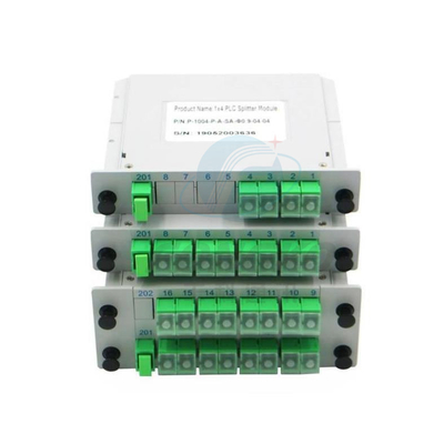 1*8 1*16 1*32 SC APC 光ファイバー PLC スプリッター LGX FTTH 光ファイバー PLC スプリッター
