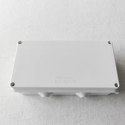 防気 ABS プラスチック 白色 IP65 交差箱 200*100*70mm FTTx ソリューション