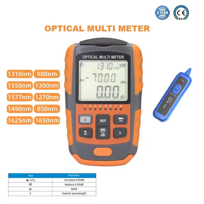 波長800~1700nmと動作温度−10~50Cのミニ光学電源計