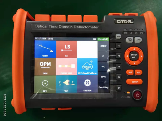 FTTH VFL OPM オプティカル タイム ドメイン 反射計 スマート マルチ 機能 光ファイバー OTDR