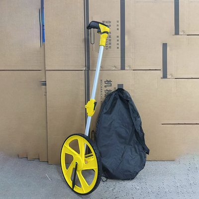 FONGKO ディスプレイ ハンドル リセット ハンドル ブレーキ 道路 距離 折りたたむメーター 屋外測定車輪