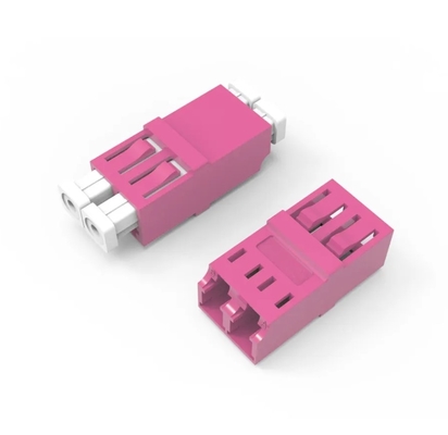 LC/PCからLC/PC OM4 マルチモード・フラングレスカップラー OM4 光ファイバーネットワークアダプター