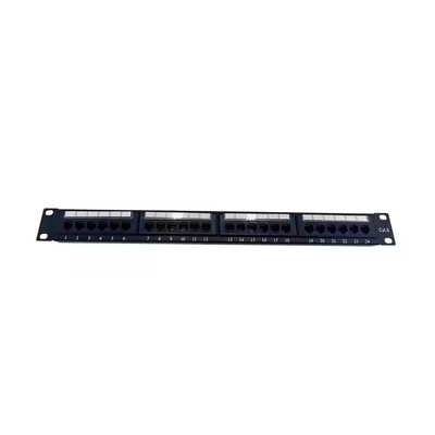 メタルモジュール式ジャック24ポートカテゴリー6UTPパッチパネル OEM/ODMアプリケーション