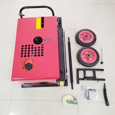 FTTH ファイバーグラス用ダクトポール用ケーブル引引機 クローラー型ケーブルトラクター用