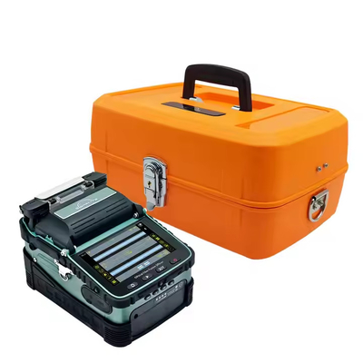 AI-6A + Fusion Splicer Electrode FTTH Fiber Optic Welding Splicing Machine Fiber Optic Splicing Machine
