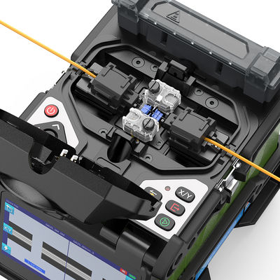 FONGKO Six Motors コアツーコア トランク光ファイバー融着接続機 全自動インテリジェント FTTH 光ファイバー溶接機