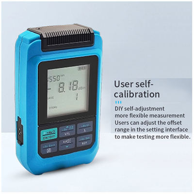 ミニ光ファイバーパワーメータ 4機能 光パワーメータ RJ45レーザー WIFIネットワーク 充電式 OPM