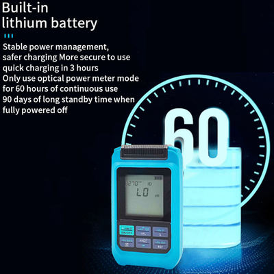 ミニ光ファイバーパワーメータ 4機能 光パワーメータ RJ45レーザー WIFIネットワーク 充電式 OPM