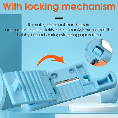 AUA-05 1.9-3.0mm FTTH光ファイバー用ルースストリッパー ミッドスパンチャネルツール