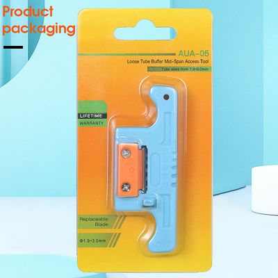 AUA-05 1.9-3.0mm FTTH光ファイバー用ルースストリッパー ミッドスパンチャネルツール