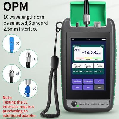 FONGKO ミニ OTDR テスト 1310nm 1550nm 1610nm 1625nm 1650nm 手持ちの光学時間領域反射計 光ファイバー機器
