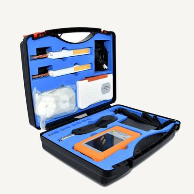 FVM-100 400x エンドフェース検査、3.5インチスクリーン付きファイバー顕微鏡ディスプレイ、ファイバー検査ツール