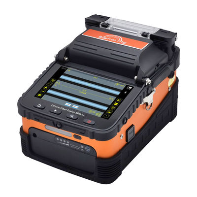 AI-6C 8 スプライシング時間 18s 熱コア ファイバー溶接機 芯のアライナメントを持つシックスモーター・フュージョン・スプライサー