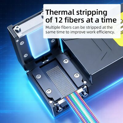 FONGKO 光ファイバークリーバー 熱線ストリッパー 加熱ワイヤストリッピングプライヤー 熱ストリッピングリボン融着ツール
