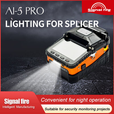 新しいFTTH AI-5Pro 電気機械式コア対コアアライメント光ファイバー融着接続機溶接機