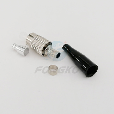 FTTH FTTX FC/UPC 3.0mm繊維の光コネクタは陶磁器のフェルールの繊維光学のコネクターのキットを分ける