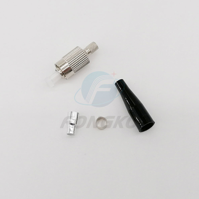 FTTH FTTX FC/UPC 3.0mm繊維の光コネクタは陶磁器のフェルールの繊維光学のコネクターのキットを分ける