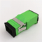 黒い自動シャッターSC/APCアダプターSCの単信緑の貝の単モード繊維光学のアダプター