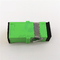 黒い自動シャッターSC/APCアダプターSCの単信緑の貝の単モード繊維光学のアダプター