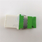 SM SC/APC白い自動Shutterwithの金属の榴散弾の緑の繊維光学のアダプター