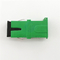 自動シャッターが付いている緑の貝Sc/apcの単信アダプターの繊維光学のアダプター