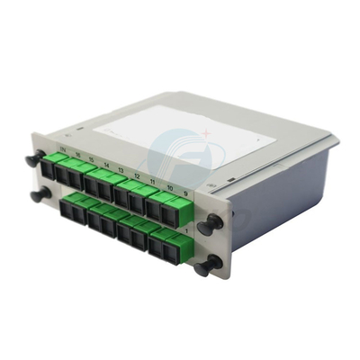 オプティック・スプリッター ミニタイプ Plc Sc Apc スプリッター 1X16 ファイバー・オプティカル・インセット