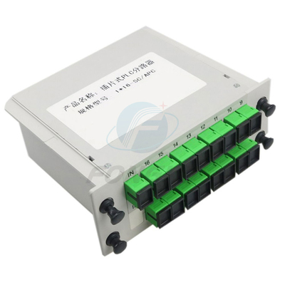 オプティック・スプリッター ミニタイプ Plc Sc Apc スプリッター 1X16 ファイバー・オプティカル・インセット