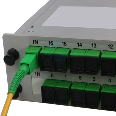 オプティック・スプリッター ミニタイプ Plc Sc Apc スプリッター 1X16 ファイバー・オプティカル・インセット