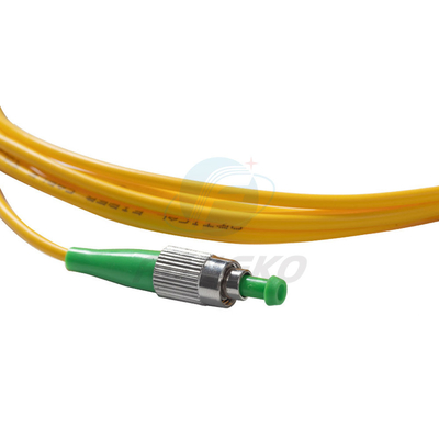 Fcの単一モードの光ファイバケーブルの繊維光学Patchcord Fc/apcへの3.0mm 3mmの単信Fc