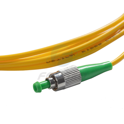 Fcの単一モードの光ファイバケーブルの繊維光学Patchcord Fc/apcへの3.0mm 3mmの単信Fc