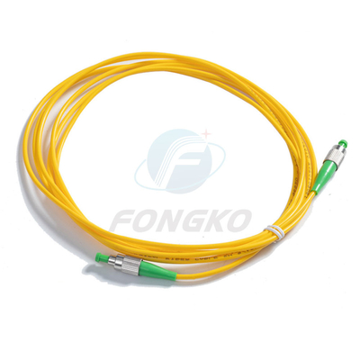 Fcの単一モードの光ファイバケーブルの繊維光学Patchcord Fc/apcへの3.0mm 3mmの単信Fc