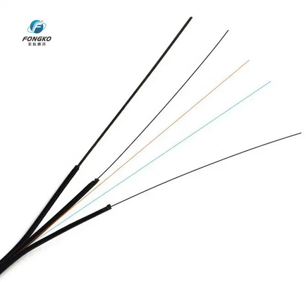 外用GJYXFCH 2*5mm FTTHリールドラムファイバードロップケーブル LSZH自立型光ファイバーケーブル