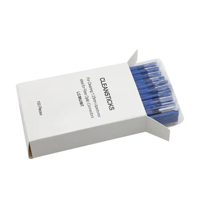 ファイバーコネクタ 1.25mm 2.5mm LC MU ST コネクタ クリーナー クリーニングスティック