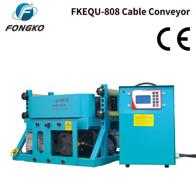 FONGKO FKEQU-808 持ち運び可能な重用ケーブルコンベヤー トンネルケーブル敷設機械 建設用ケーブル設置用
